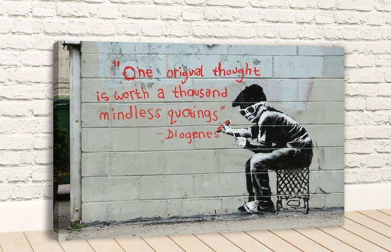 Banksy wall